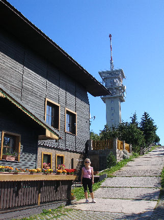 pohled na Klínovec