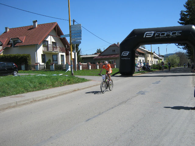 David - poslední metry před cílem.