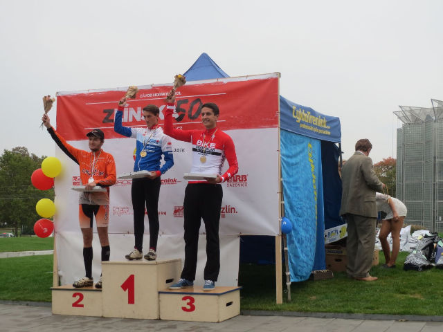 1. Formánek Adam - Česká spořitelna MTB team, 2.Dovrtěl David - CYKLO ŽOPY, 3.Pavlík Václav - Bikecentrum Olomouc