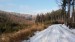 Zimně odděná Hrachula přes údolí Židelné
